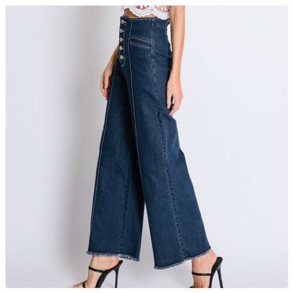 Bella Boho High Waist & Wide Leg Jeans - Picture 7 of 8